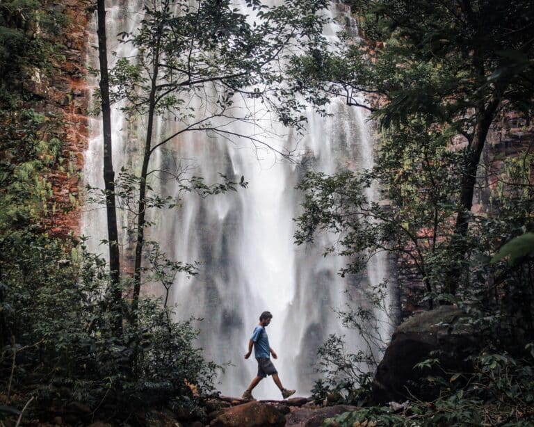 Cachoeira dos namorados, Vila Bela da S Trindade, Mato Grosso, Foto Carina