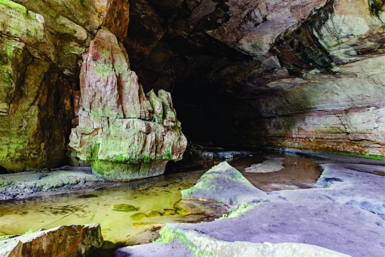 Caverna Aroe Jari - Chapada dos Guimarães - MT - Foto: complexodecavernasaroejari.com.br