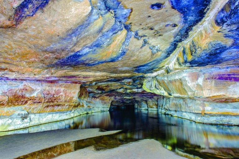 Caverna Aroe Jari - Chapada dos Guimarães - MT - Foto: complexodecavernasaroejari.com.br