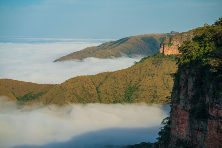 Morro dos Ventos, Chapada dos Guimarães, Mato Grosso - Brasil Foto Marcio l Sá