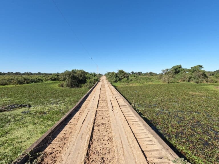 Ponte Transpantaneira em poconé, Mato Grosso Foto-Carina Furlanetto