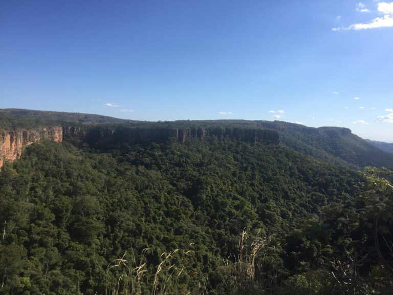 Paredão Cachoeira Véu de Noiva - Chapada dos Guimarães MT