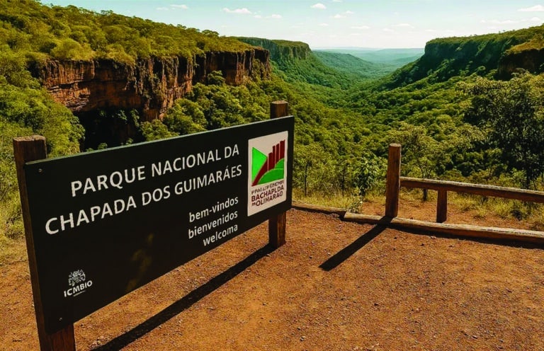 Acesso Cachoeira Véu de Noiva - Chapada dos Guimarães MT