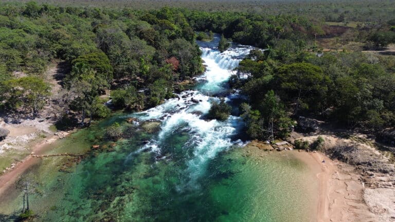Aldeia Salto da Mulher - Campo Novo Parecis - Mato Grosso - Brasil.JPG