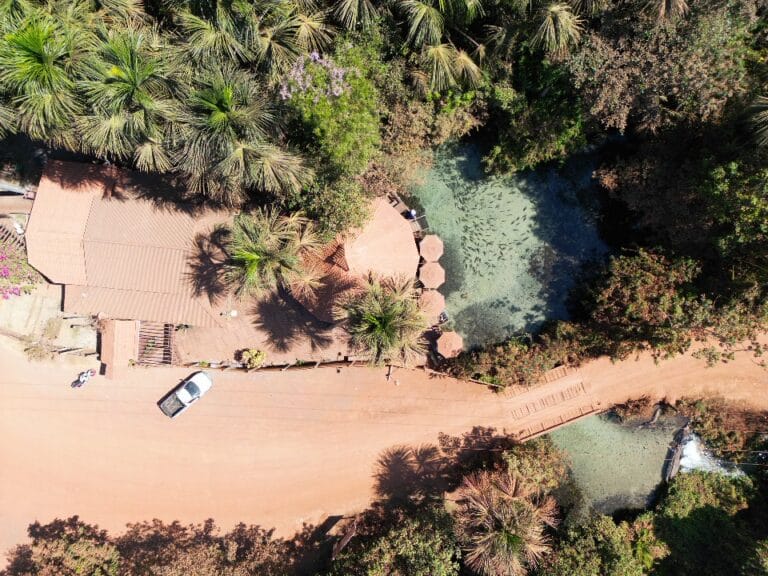 Balneário Estivado em Nobres - Turismo no Cerrado de Mato Grosso.