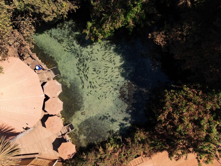 Balneário Estivado em Nobres - Turismo no Cerrado de Mato Grosso.