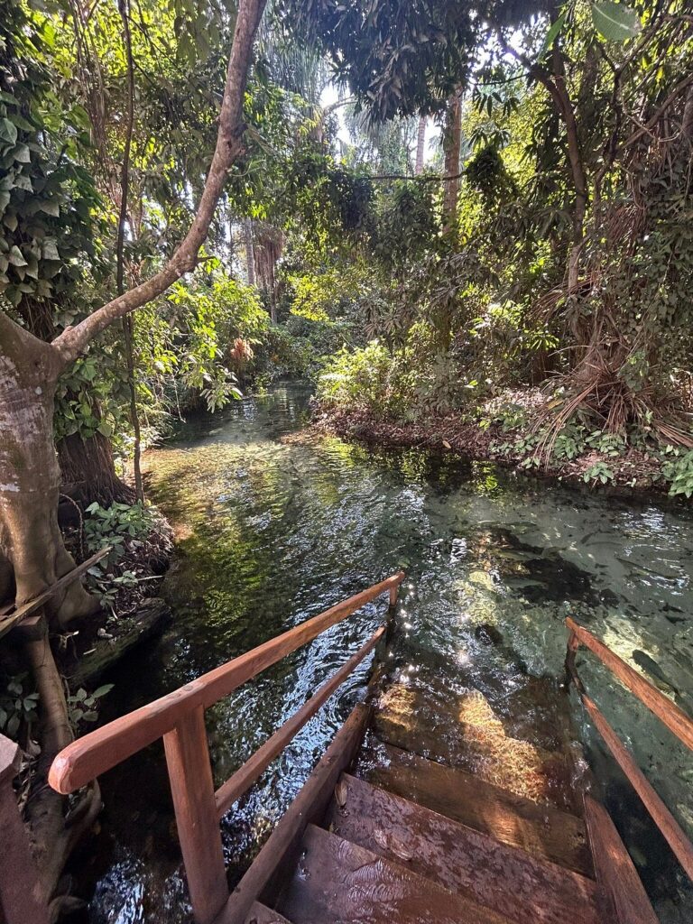 Balneário Estivado em Nobres - Turismo no Cerrado de Mato Grosso.