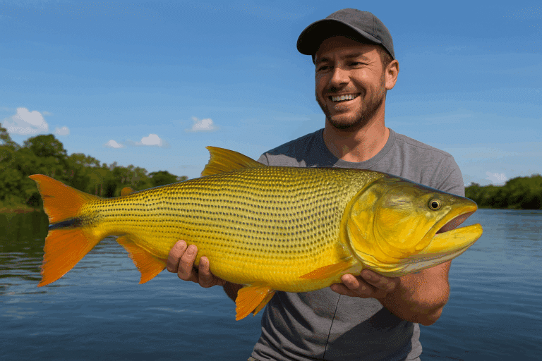Pesca Esportiva Pantanal - Ilustração