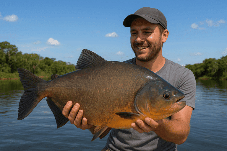Pesca Esportiva Pantanal - Ilustração