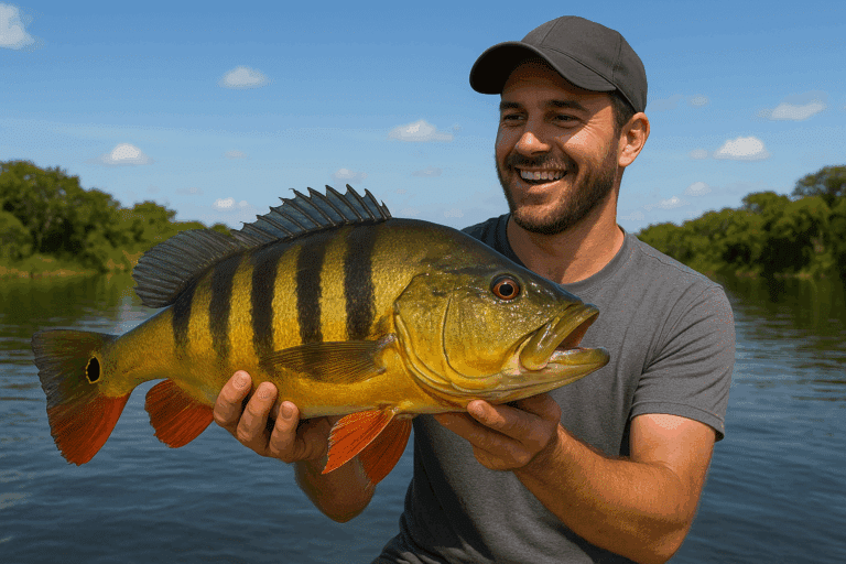 Pesca Esportiva Pantanal - Ilustração