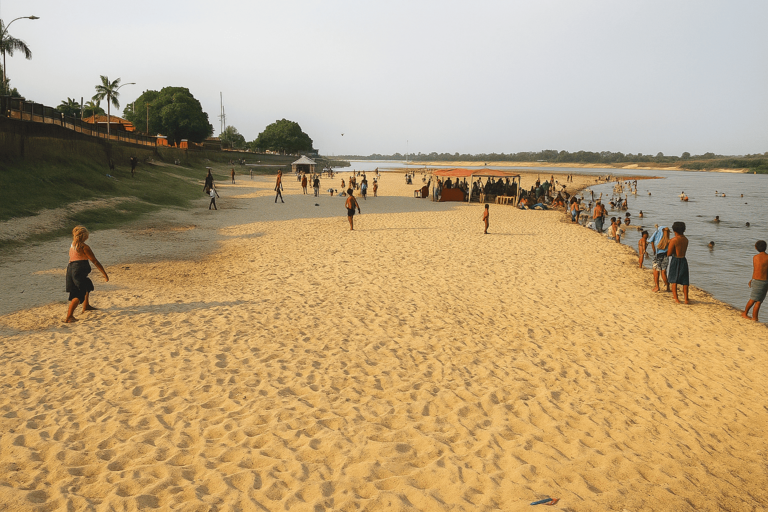 5 Qual cidade do Araguaia e conhecida por suas praias | Descubra Mato Grosso