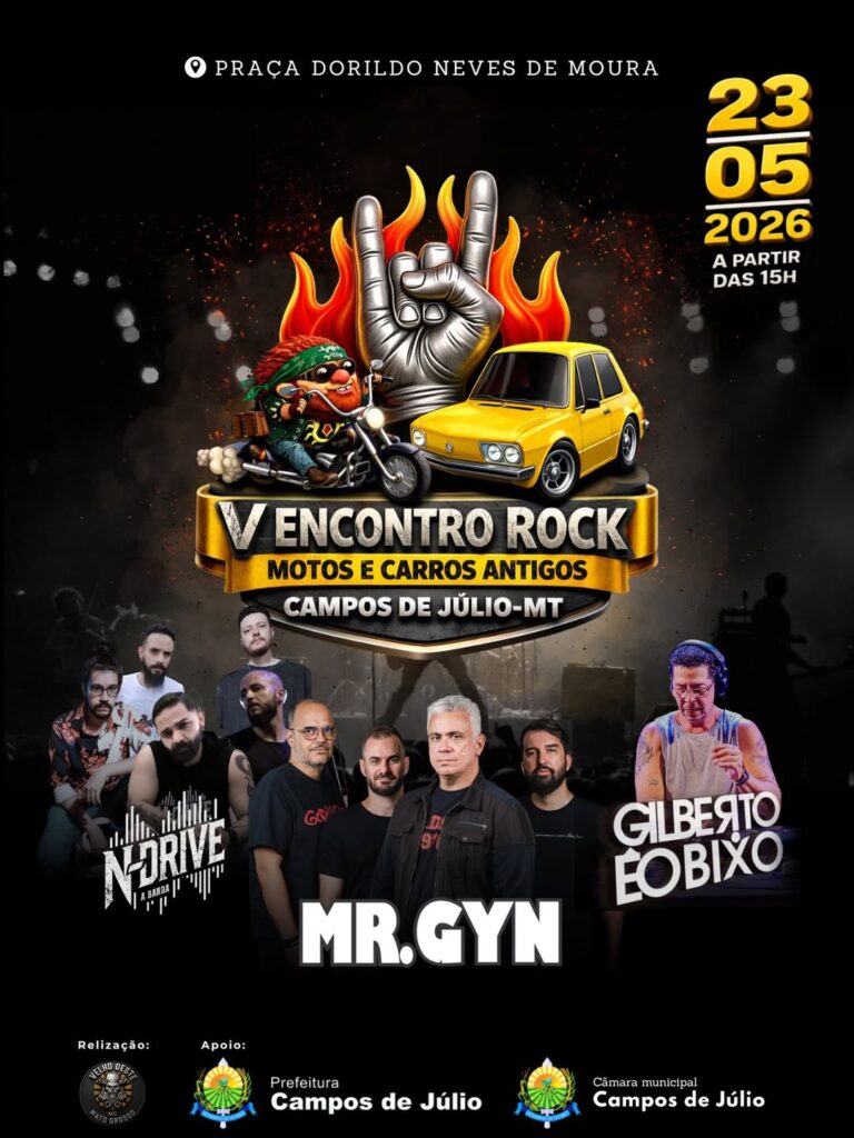 Encontro Rock Motos e Carros Antigos
