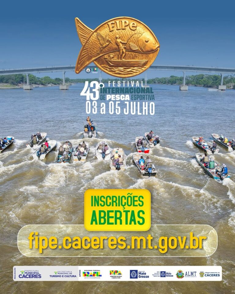 43º FESTIVAL INTERNACIONAL DE PESCA ESPORTIVA DE CÁCERES - MT
